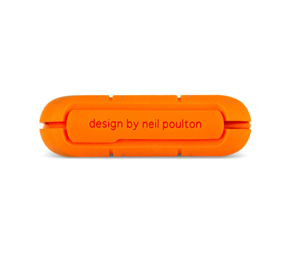 LaCie Rugged 2TB Thunderbolt Pomarańczowo-Szary - 377195 - zdjęcie 3